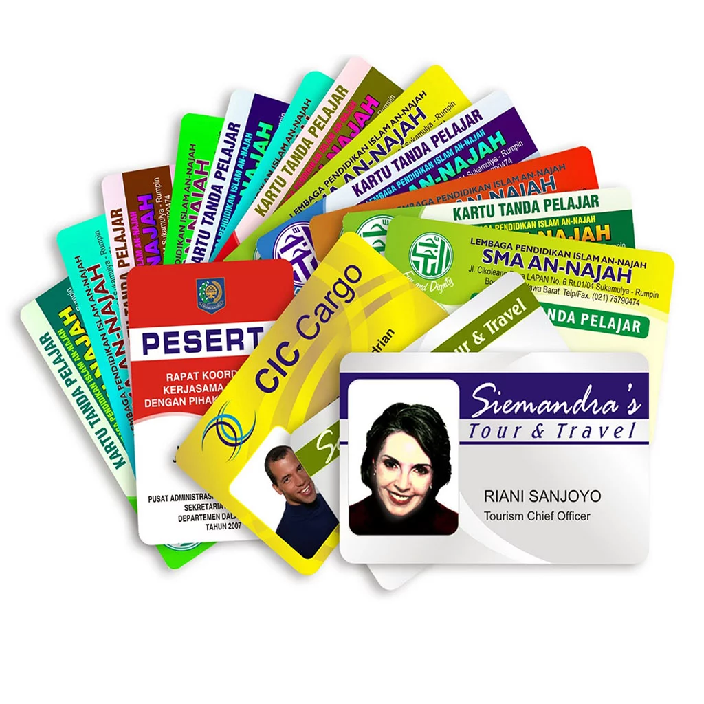 cetak id card, tanda pengenal